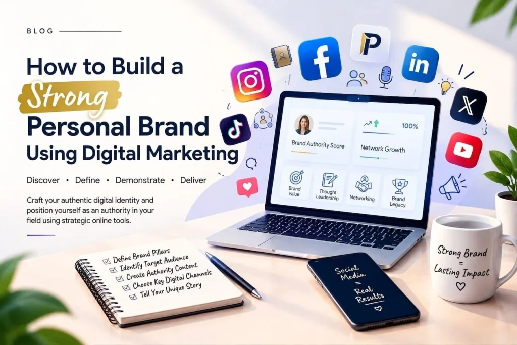 How to Build a  Strong Personal Brand Using Digital Marketing